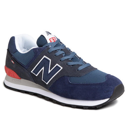 NEW BALANCE U574EAE Sneakers Uomo NAVY RED