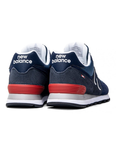 NEW BALANCE U574EAE Sneakers Uomo NAVY RED