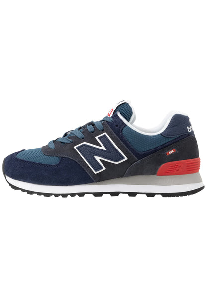 NEW BALANCE U574EAE Sneakers Uomo NAVY RED