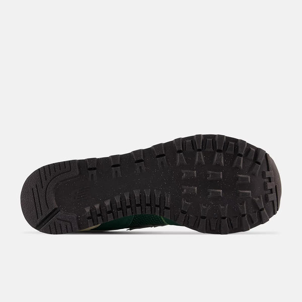 NEW BALANCE U574FG2 Scarpe Sneakers Uomo Suede Nightwatch GREEN con jade