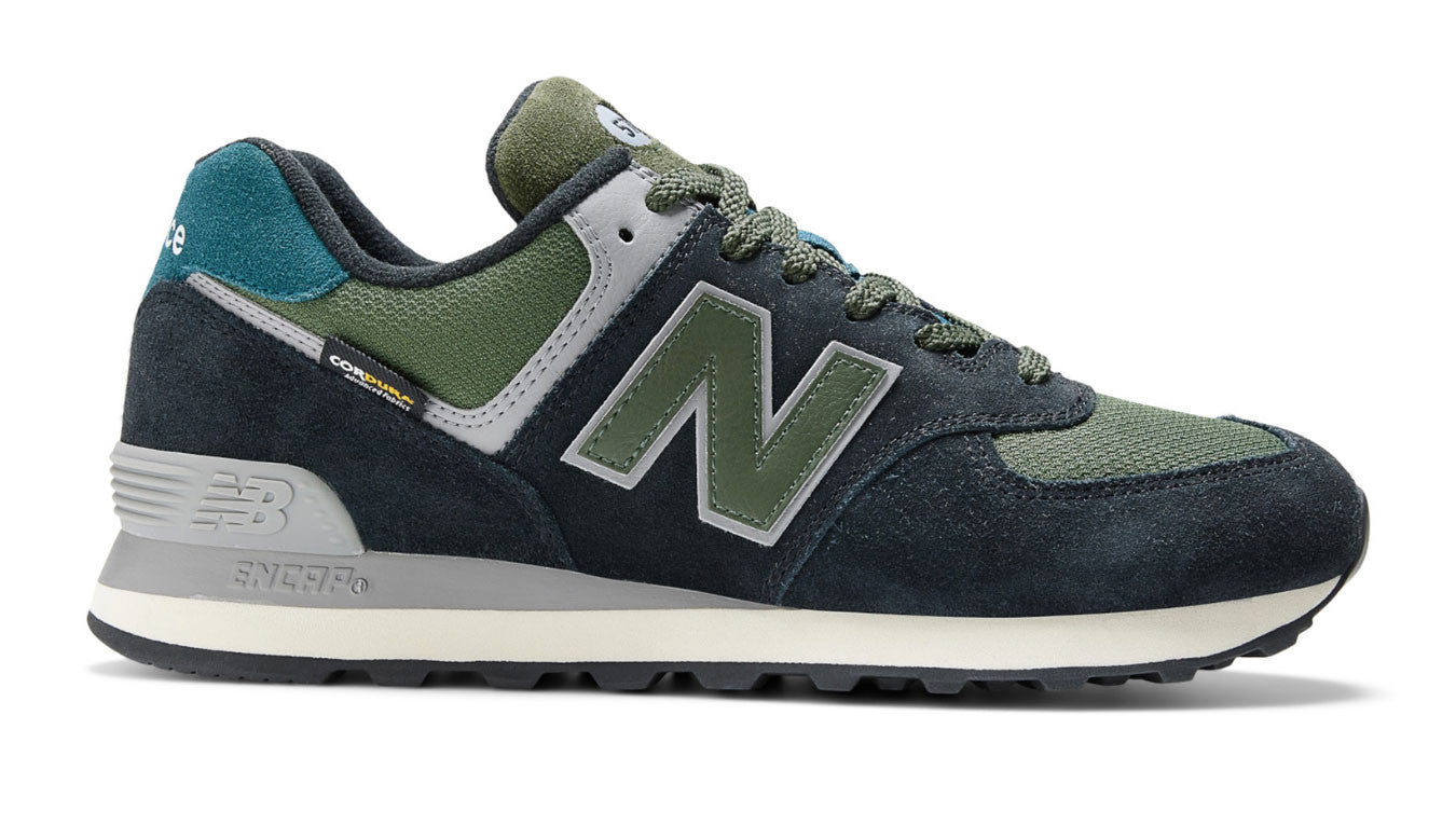 NEW BALANCE U574KBG Sneakers Uomo DARKNAVY/GREEN