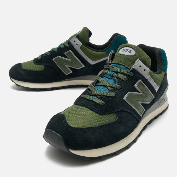 NEW BALANCE U574KBG Sneakers Uomo DARKNAVY/GREEN