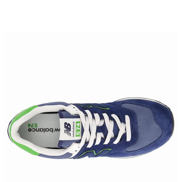 New Balance U574QBL Sneakers Uomo NAVY BLUE GREEN