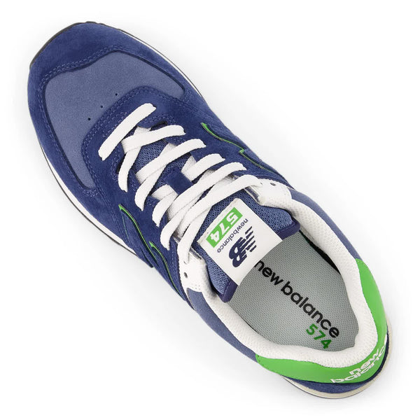 New Balance U574QBL Sneakers Uomo NAVY BLUE GREEN