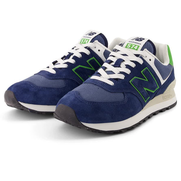 New Balance U574QBL Sneakers Uomo NAVY BLUE GREEN