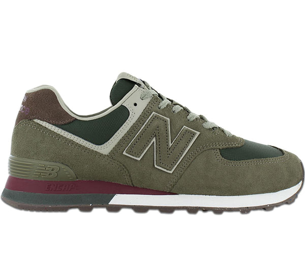 New Balance U574UBB - Sneakers Uomo OLIVE Bone Green