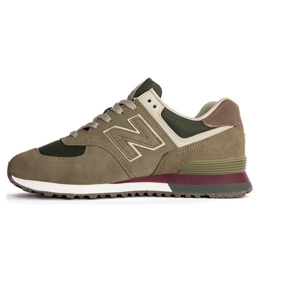 New Balance U574UBB - Sneakers Uomo OLIVE Bone Green