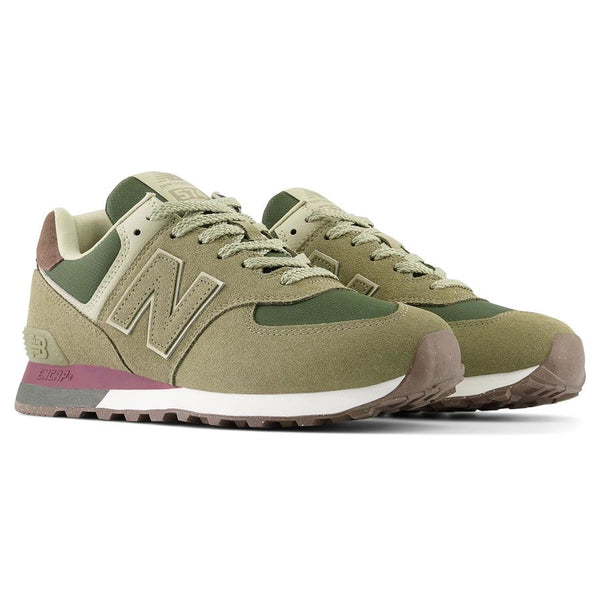 New Balance U574UBB - Sneakers Uomo OLIVE Bone Green