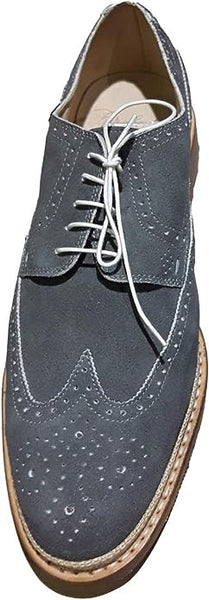 Paraboot 122946 Warhol Galaxy Shoes Tabac Vel Elephant Blanc Uomo Grigio Elefante