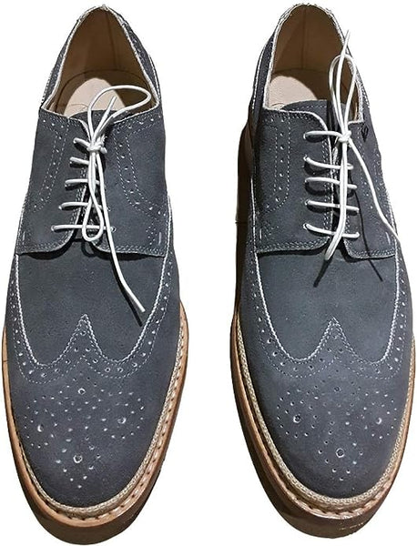 Paraboot 122946 Warhol Galaxy Shoes Tabac Vel Elephant Blanc Uomo Grigio Elefante