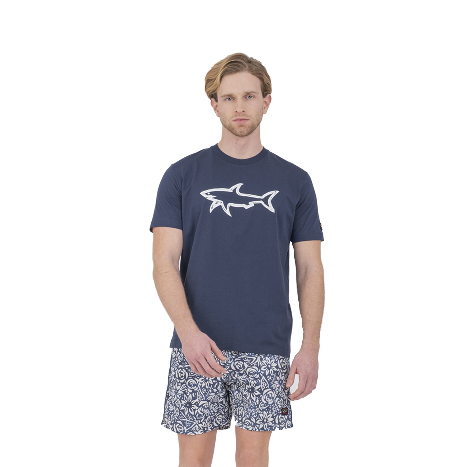 Tシャツ・カットソー PAUL  SHARK Men T Shirts 24411032 013 blue 010087252803_12.jpg