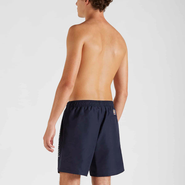 Paul &amp; Shark 21415060-013 Mega Shark Reflex Short Boxer Sea Man Beach-Wear NAVY BLUE
