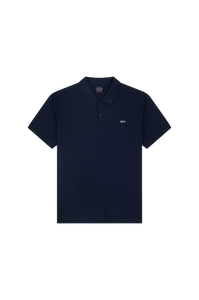 Paul & Shark COP1013-13 Short Sleeve Polo Shirt Piquet Cotton BLUE navy