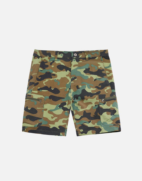 Sundek M164WKP8753-436 Walkshort Men's Bermuda Shorts Deep Forest Camou Uomo