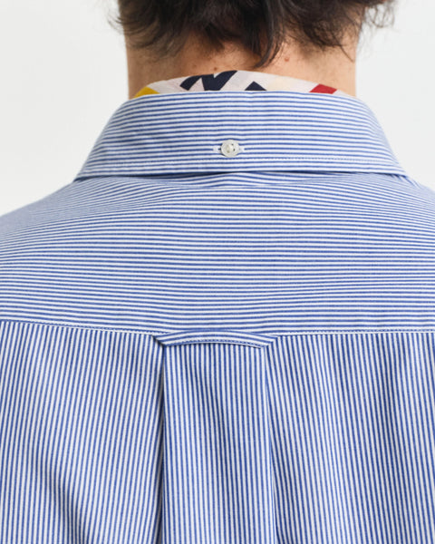 GANT 3000140-436 Reg Classic Poplin Banker Shirt COLLEGE BLUE