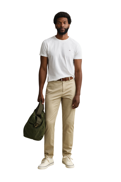GANT 1501020-200 Pantaloni Summer Chino Sport Slim OAT BEIGE