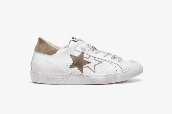 2STAR 2SU3425-126 Sneakers Low 100 White Beige