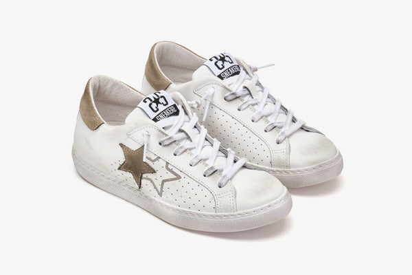 2STAR 2SU3425-126 Sneakers Low 100 White Beige