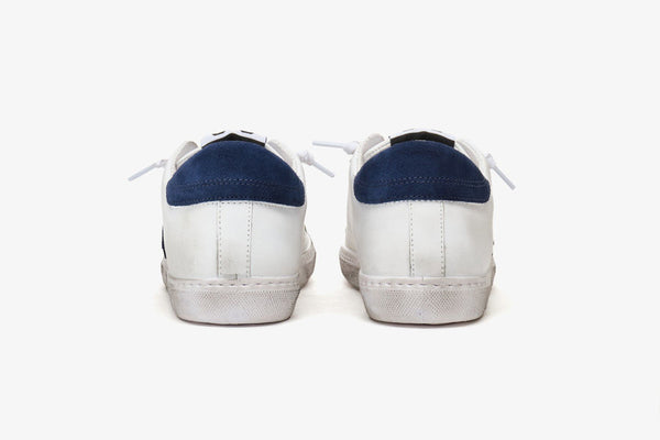 2STAR 2SU3432-032 Low 100 White Blue Sneakers