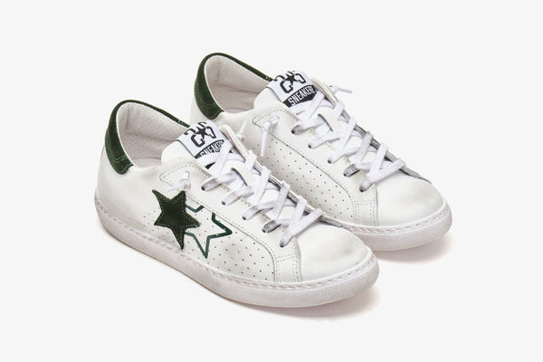 2STAR 2SU3435-035 Sneakers Low 100 White Green