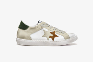 2STAR 2SU3451-145 Sneakers Low 100 White Grey Green