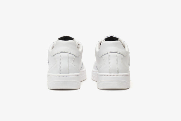 2STAR 2SU3470-009 Sneaker King Low in Pelle TOTAL WHITE