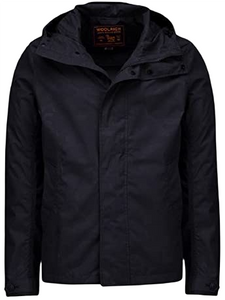 WOOLRICH WOCPS2563-3989 Camou Rudder Summer Jacket NAVY BLUE