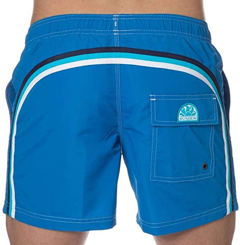 SUNDEK M504BDTA584 BoardShort Elastic Waist ROYAL Blue