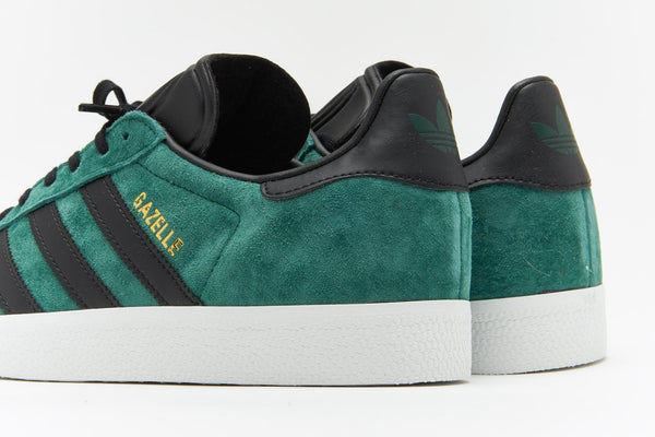 Adidas Originals BB5487 Gazelle Suede Green-Black-Gold Uomo