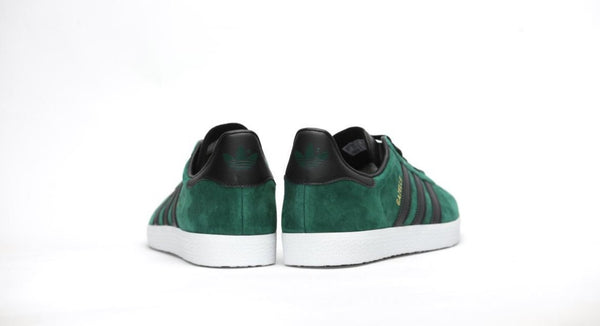 Adidas Originals BB5487 Gazelle Suede Green-Black-Gold Uomo