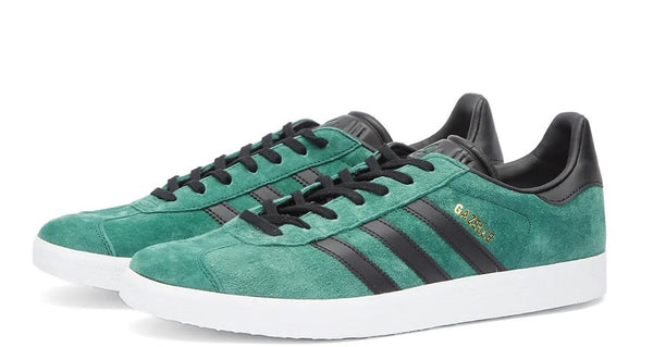 Adidas Originals BB5487 Gazelle Suede Green-Black-Gold Uomo