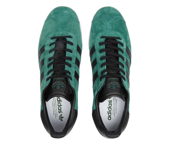 Adidas Originals BB5487 Gazelle Suede Green-Black-Gold Uomo