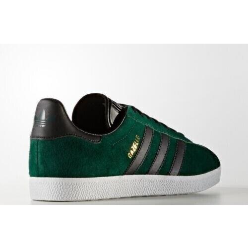 Adidas Originals BB5487 Gazelle Suede Green-Black-Gold Uomo