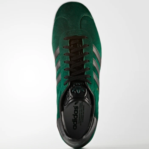 Adidas Originals BB5487 Gazelle Suede Green-Black-Gold Uomo
