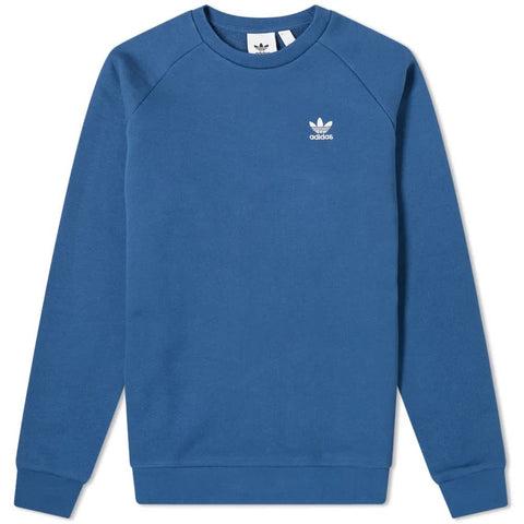 Adidas FM9947 Essential Crew Sweatshirt MARINE Blue