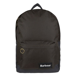 BARBOR UBA0574-NY91-SS22 Highfield BackPack Zaino Uomo NAVY-OLIVE