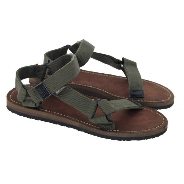 BARBOUR MBS0011OL52 Hillman Sandal OLIVE GREEN