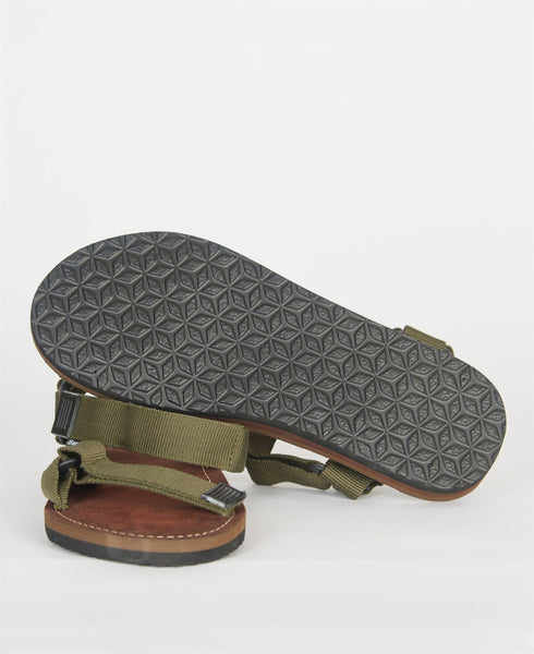 BARBOUR MBS0011OL52 Hillman Sandal OLIVE GREEN