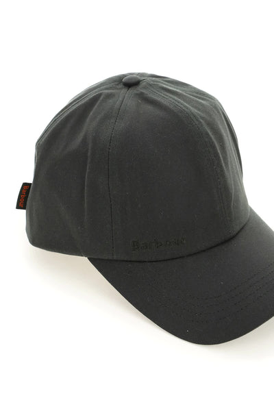 BARBOUR MHA0005-SG91 Wax Sports Cap DARK SAGE GREEN