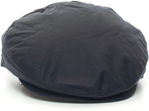 BARBOUR MHA0294-NY91 Cheviot Waxed Tartan Cap NAVY BLUE