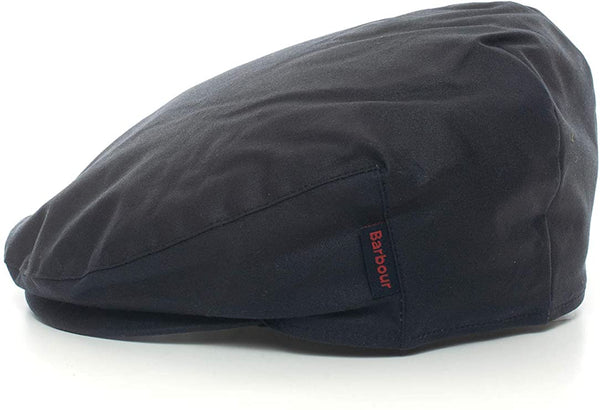 BARBOUR MHA0294-NY91 Cheviot Waxed Tartan Cap NAVY BLUE