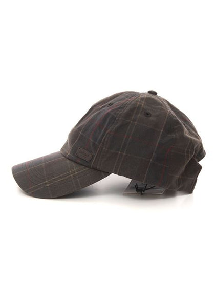 BARBOUR MHA0554-TN11 Darwen Tartan AN Sports Cap Waxed