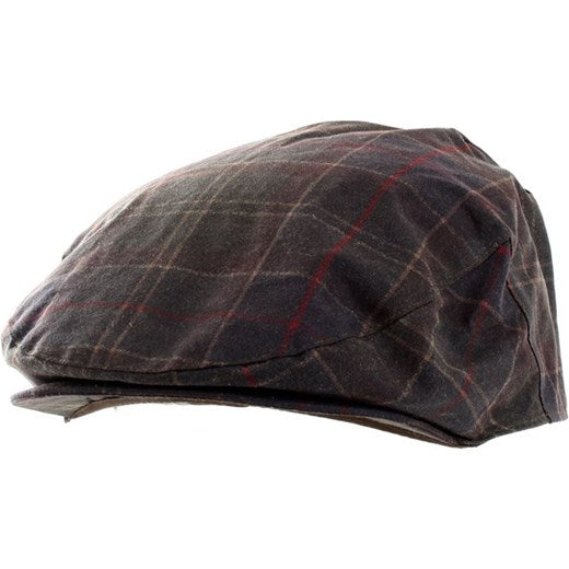 BARBOUR MHA0636-TN11 Tartan Wax Flat Cap CLASSIC TARTAN