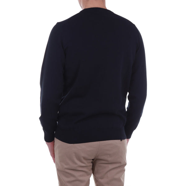 BARBOUR MKN0932-NY91 Pima Cotton Crew Neck Pullover BLU NAVY