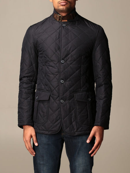 BARBOUR MQU0508-NY71 Quilted Lutz Jacket BLU NAVY