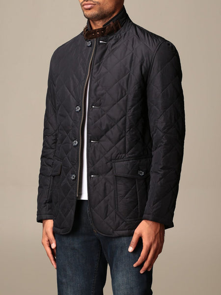 BARBOUR MQU0508-NY71 Quilted Lutz Jacket BLU NAVY