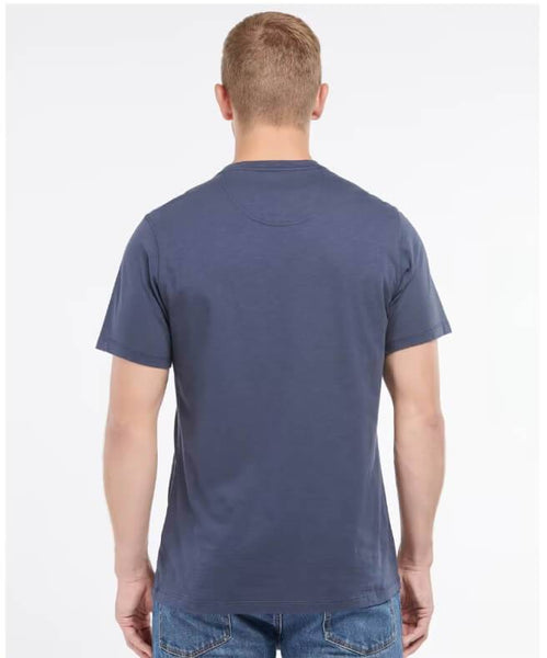 BARBOUR MTS0931-NY91 International Steve McQueen Legend T-Shirt NAVY BLUE