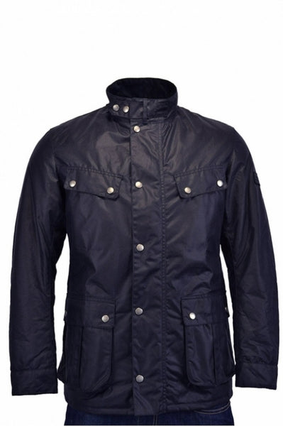 BARBOUR BACPS1677-MWX Navy Blue International Duke Winter Jacket