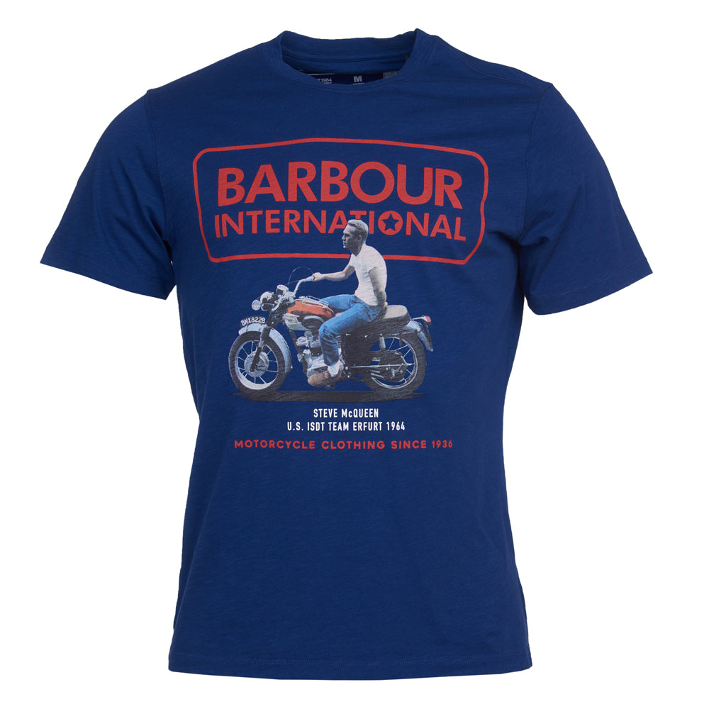 Barbour Batee0390-BL55 International SMQ Relaxed T-Shirt