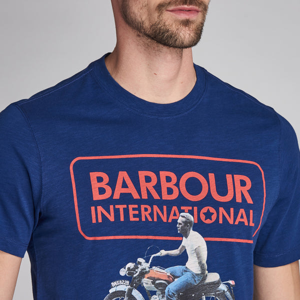 Barbour Batee0390-BL55 International SMQ Relaxed T-Shirt